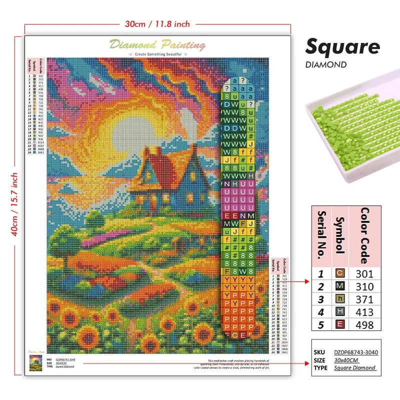 Diamantmalerei, süßes Mädchen  – Photo Mosaic Print Bewertung und Preis