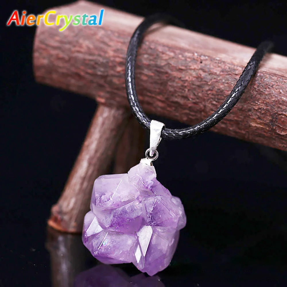 Natürlicher Uruguay Amethyst R – Birth Flower Necklace Bewertung und Preis