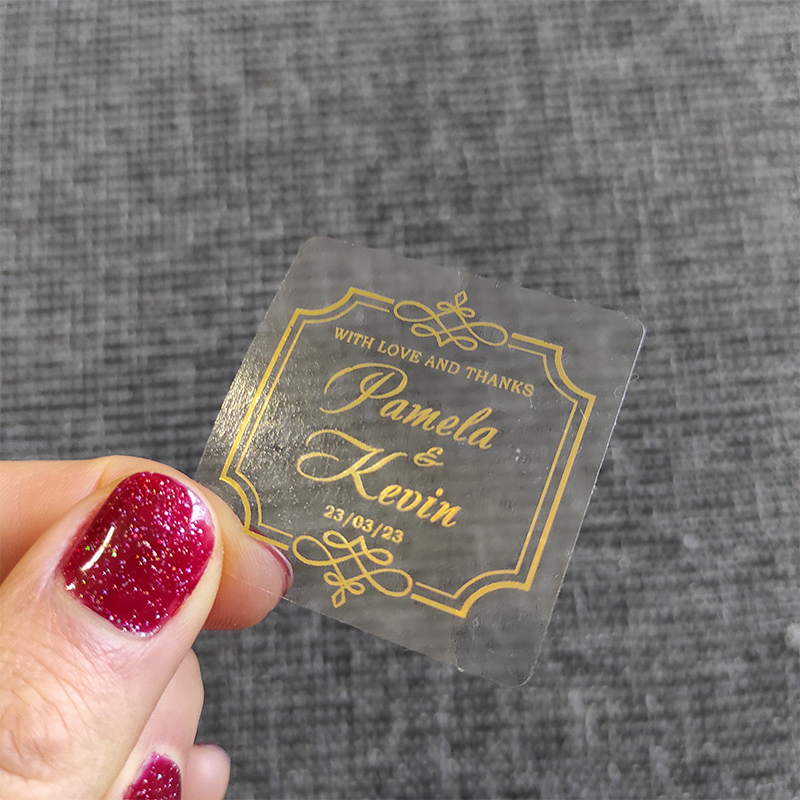 Benutzerdefinierte Goldfolie H – Personalised Candle Label Bewertung und Preis