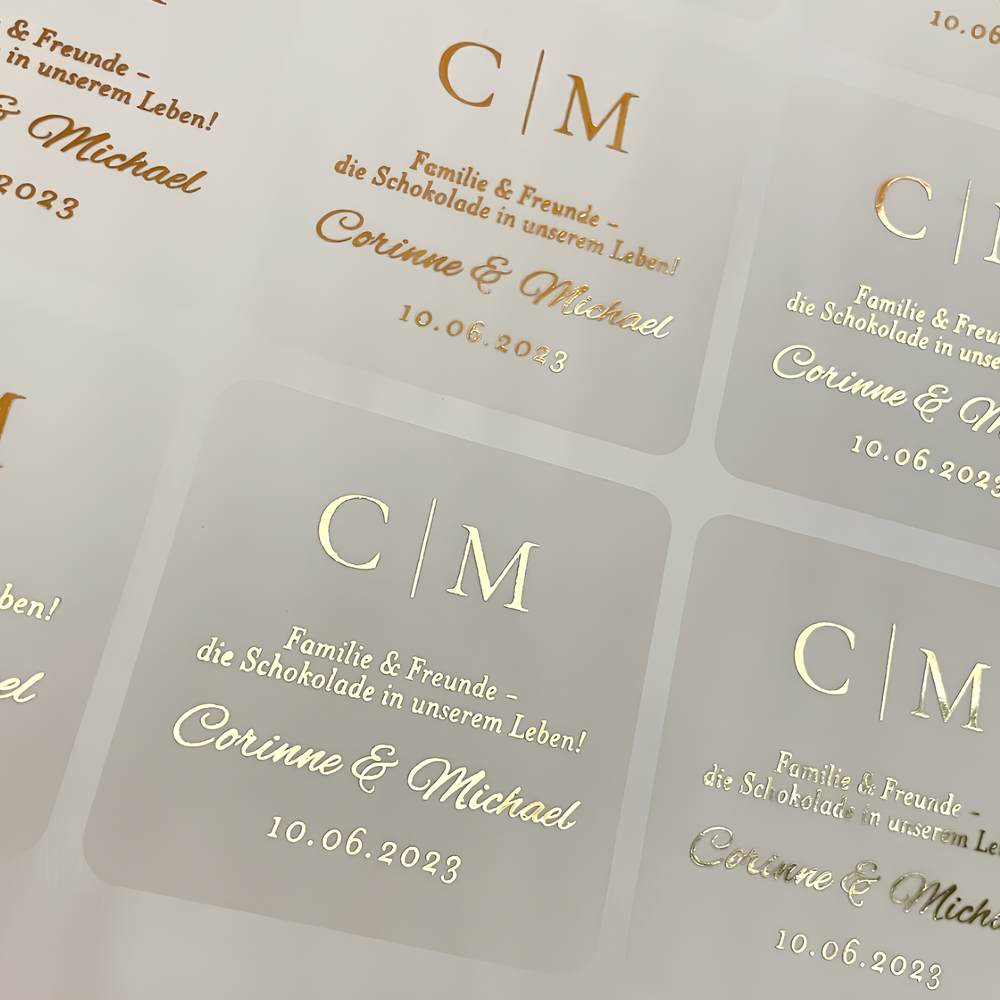 100 Blatt personalisierte Hoch – Personalised Candle Label Bewertung und Preis