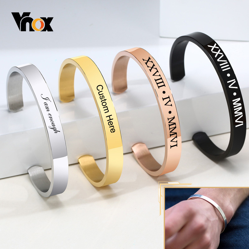 Vnox Dropshipping Maßgeschneid – Coordinates Bracelet Bewertung und Preis
