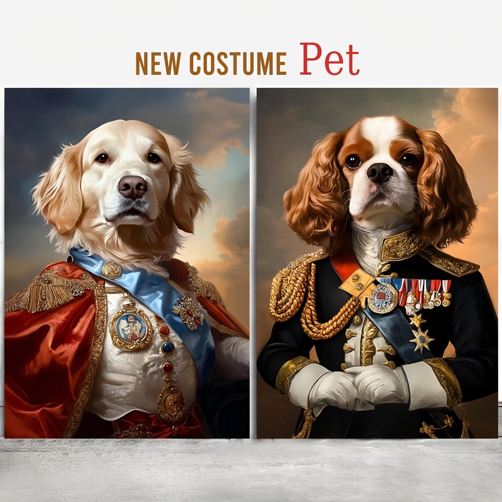 1 Stück 2D Flaches Metallschil – Pet Portrait Custom Bewertung und Preis