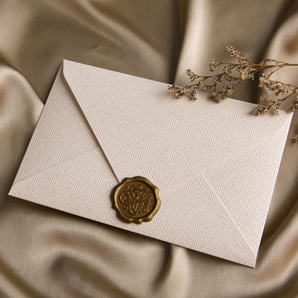 10 Stück Leinen-Textur-Retro-U – Wax Seal Letter Kit Bewertung und Preis