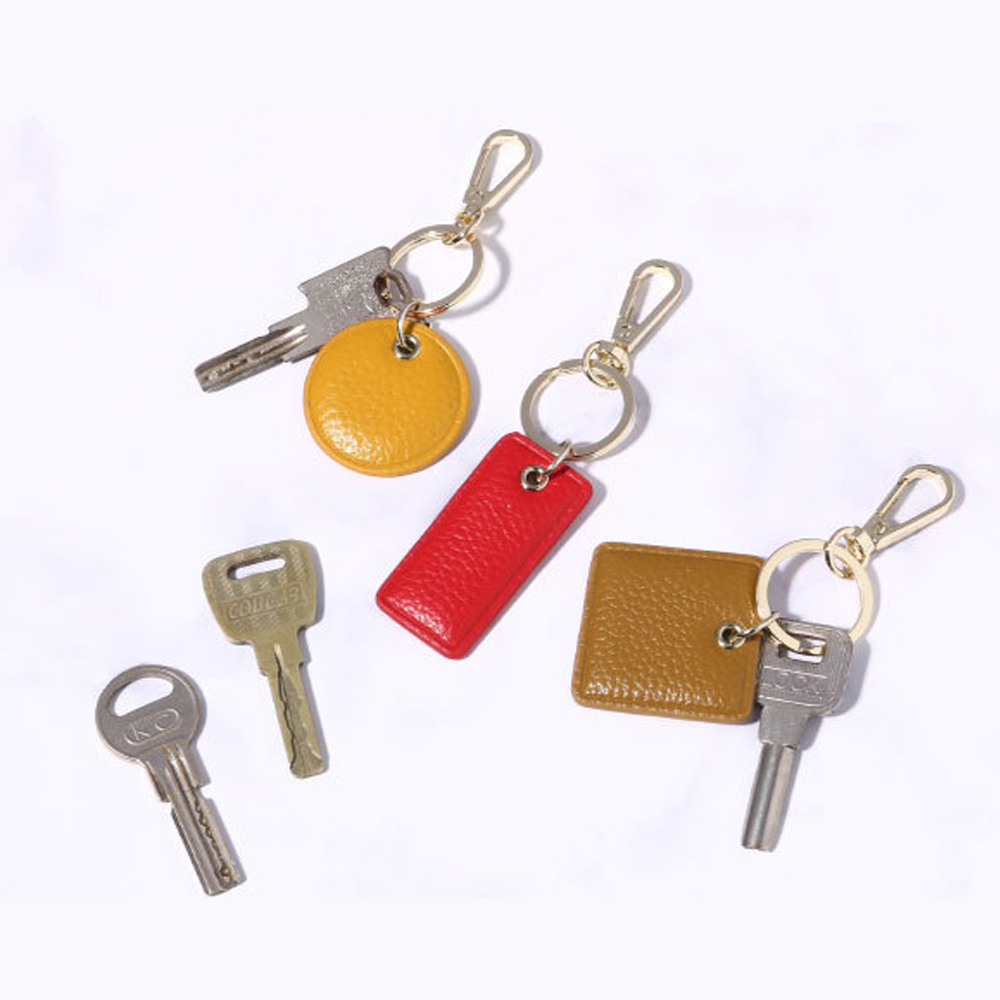 Nach Buchstaben Leder Keychain – Monogram Keychain Leather Bewertung und Preis